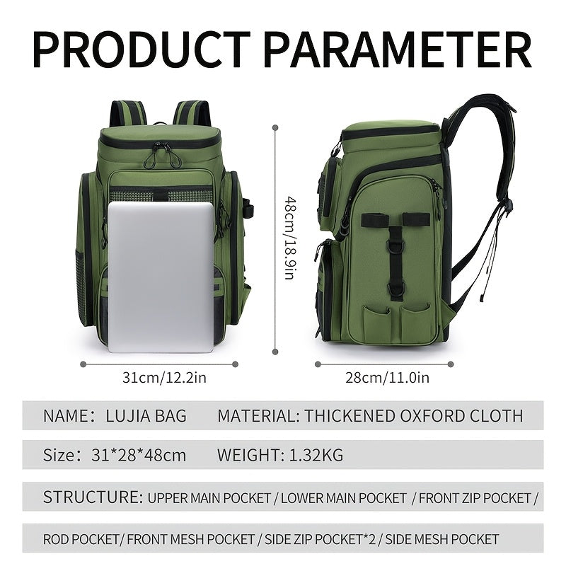 Fiskeryggsäck Dalälven 50L
