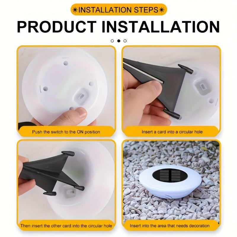 Solcellslampor för Trädgårdsgångar