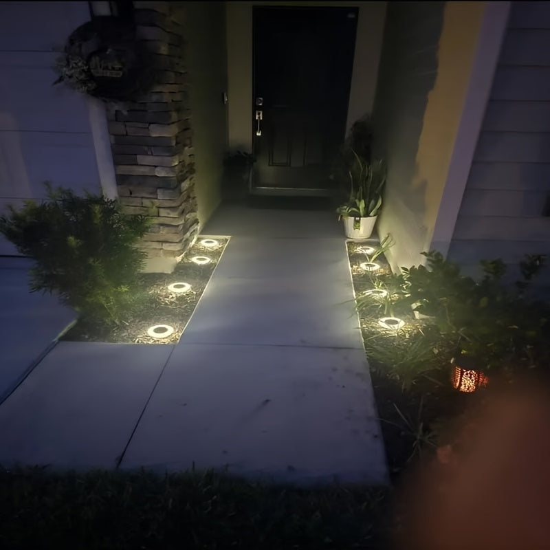 Solcellslampor för Trädgårdsgångar