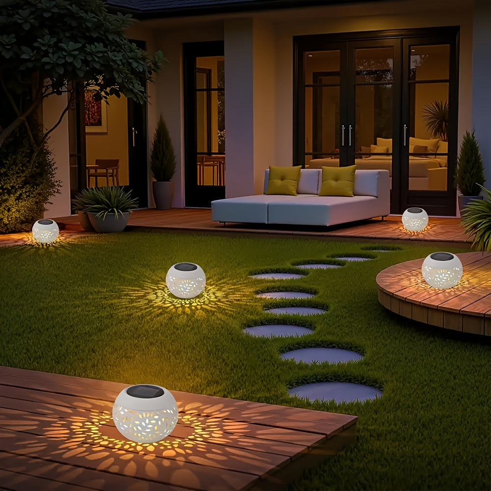 2 st Soldrivna Utomhuslyktor