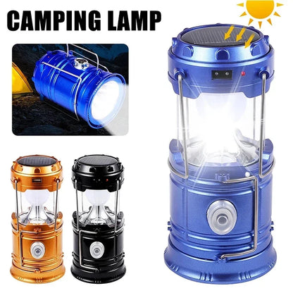Laddningsbar Campinglampa