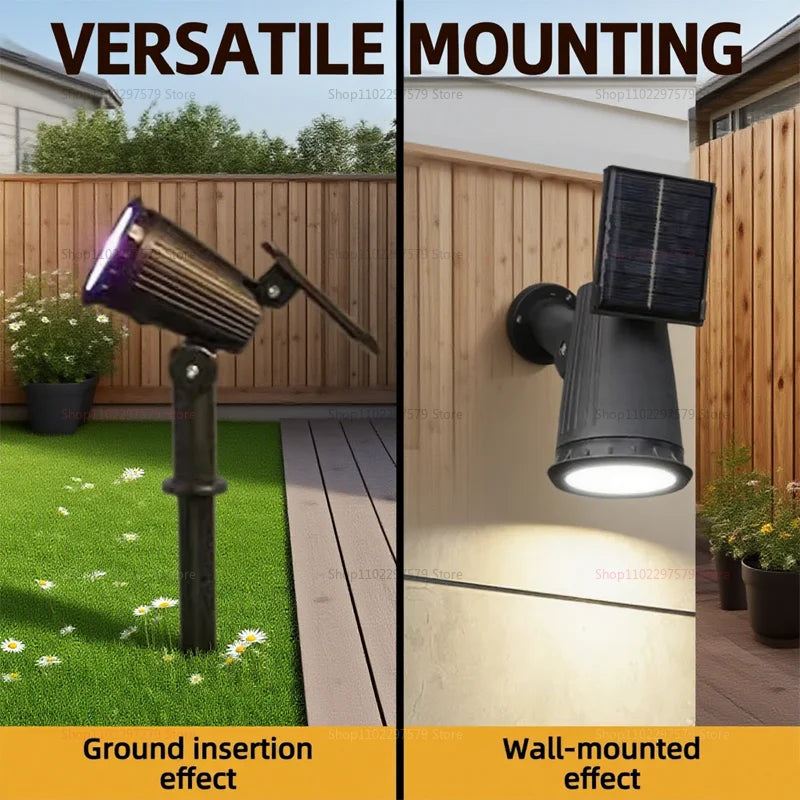 Solcellslampor 3 lägen