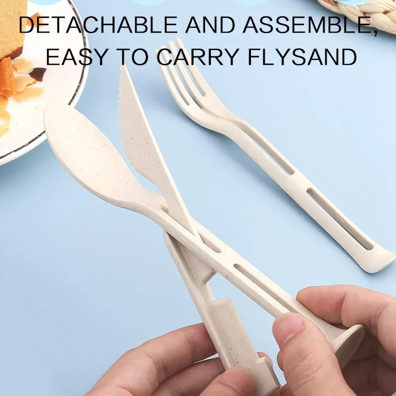 Hållbara plastbestick