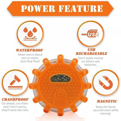 Varningslampor Orange