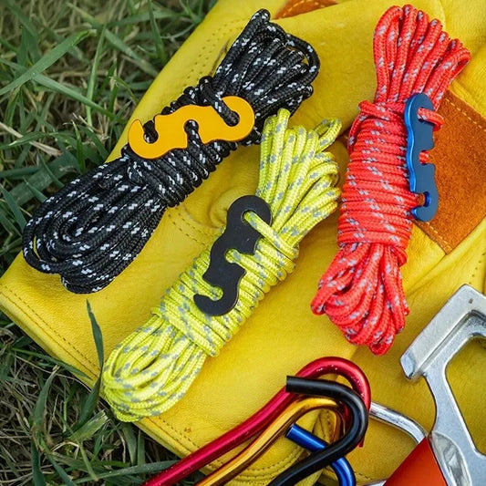 Tältlinor med S-Spänne