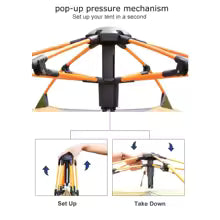 Popup tält 2-4 pers